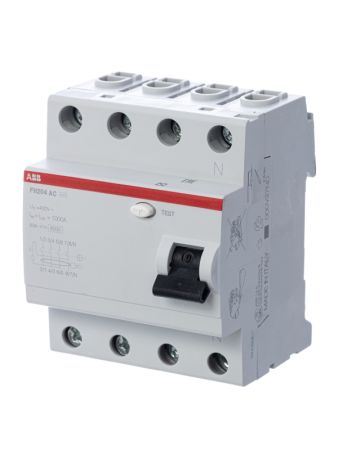 УЗО ABB FH204 4P 40A 30mA AC