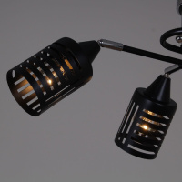 Потолочная люстра Reluce 70052-3.3-04 CR+BK