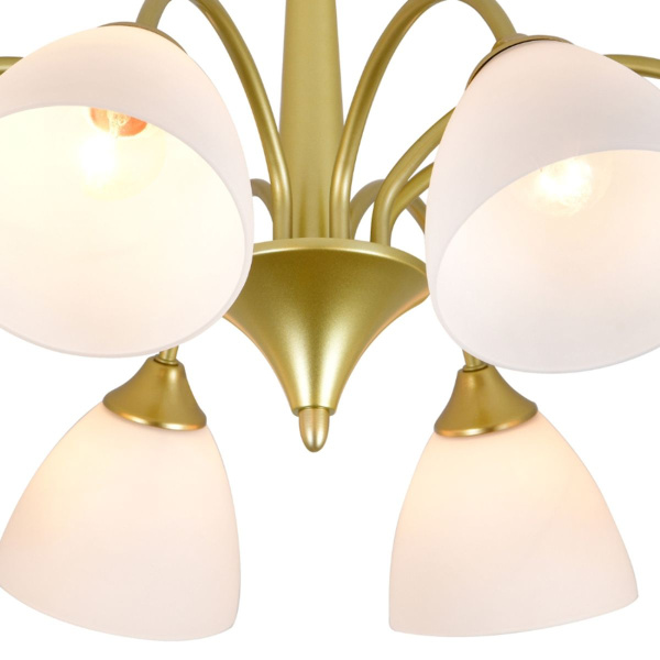 Люстра на штанге Escada Ilex 150003/8R Gold ES0000034