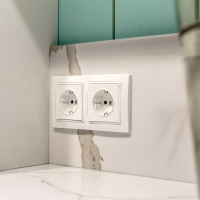 Рамка Snabb Basic на 2 поста белый WL03-Frame-02 Werkel