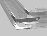 Комплект угловых вертикальных и горизонтальных соединителей 90 для магнитного шинопровода 4шт Ambrella Light Track System GL2015