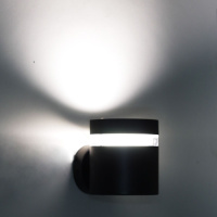 Уличный настенный светильник Reluce 86226-9.2-001CT GX53 BK