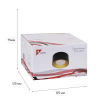 Накладной светильник (GX53, GU10, MR16, LED) Reluce 53060-9.5-001LD GX53 BK+GD