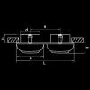 Встраиваемый светильник Lightstar Ocula 011834