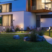 Ландшафтный светильник IP54 1419 TECHNO чёрный Elektrostandard