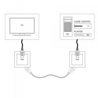 Розетка HDMI Werkel черный матовый 4690389157066 W1186008 a051601
