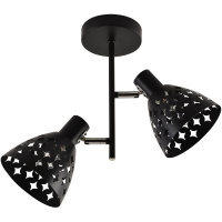 Спот Reluce 01554-3.3-02B BK+CR