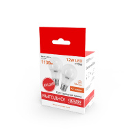 Лампа светодиодная Gauss Elementary E27 12W 3000K 23212P