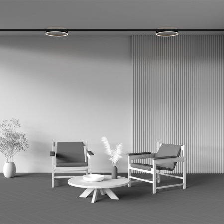 Трековый магнитный светильник Maytoni Rim TR227-2-24W4K-B