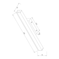 Подсветка для зеркал Maytoni Fichte MIR012WL-L9W4K