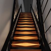 Встраиваемый светодиодный светильник Elektrostandard Step 8 40108/Led черный