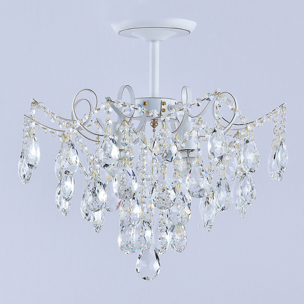 Люстра на штанге Reluce 04058-0.3-04 WH+GOLD PN