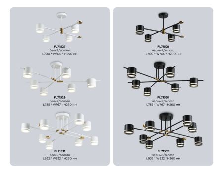 Потолочный светильник Ambrella Light Comfort FL71530