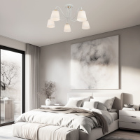 Потолочная люстра Eurosvet 70062/5 белый