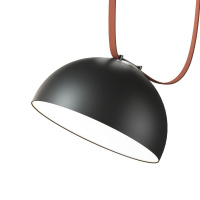 Трековый однофазный светильник Denkirs Belty Flow DK5562-BK