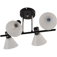 Потолочная люстра Reluce 01553-3.3-04B BK+CR