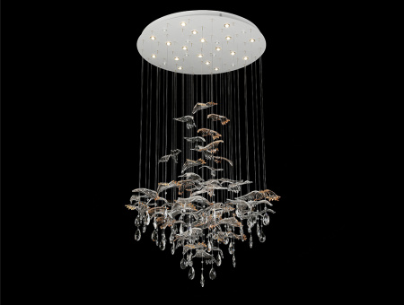 Подвесная люстра Newport 8220/80 С gold polished М0071211