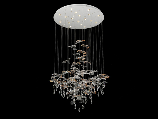 Подвесная люстра Newport 8220/80 С gold polished М0071211