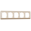 Рамка Stream на 5 постов шампань WL12-Frame-05 Werkel
