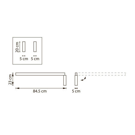 Настенный светильник Lightstar Dive 740547