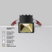 Встраиваемый светильник Maytoni Alfa LED DL043-01-10W4K-SQ-B-1