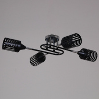 Потолочная люстра Reluce 70052-3.3-04 CR+BK