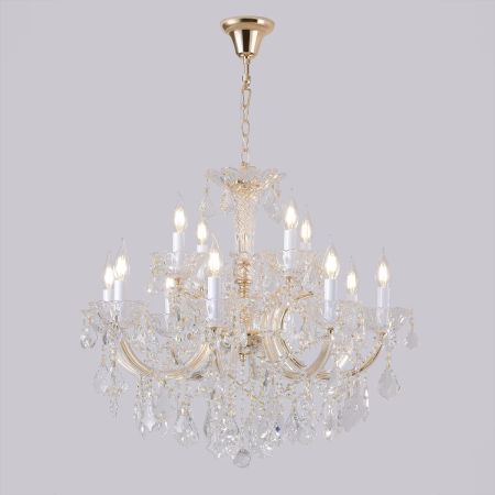Подвесная люстра Crystal Lux CRISTELLE SP8+4 GOLD