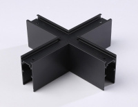 Коннектор X-образный для накладного шинопровода Ambrella light Track System Magnetic GL3376