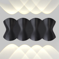 Уличный настенный светильник IMEX Cross IL.0014.0019-8-BK