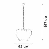 Подвесная люстра Vitaluce V5353-8/11