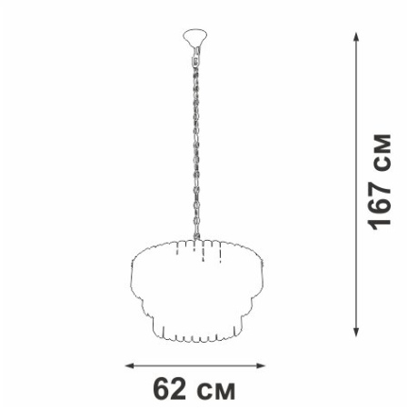 Подвесная люстра Vitaluce V5353-8/11