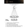 Подвесная люстра Aployt Delfin APL.774.03.135