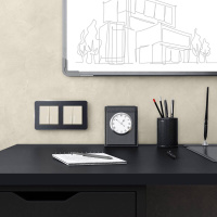 Выключатель двухклавишный с подсветкой (айвори матовый) W1120162 Werkel