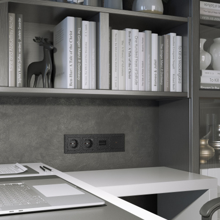 Лицевая панель Werkel Hammer для HDMI черный W1296008