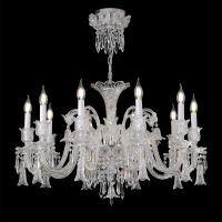 Подвесная люстра Crystal Lux VERSAILLES SP10 CHROME