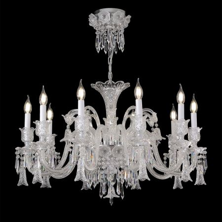 Подвесная люстра Crystal Lux VERSAILLES SP10 CHROME