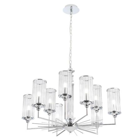 Подвесная люстра Crystal Lux Gloria SP9 Chrome