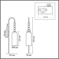 Бра Lumion Neoclassi Tracy 8271/1W