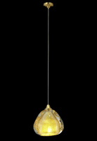 Подвесной светодиодный светильник Crystal Lux Verano SP1 Gold