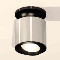 Комплект накладного светильника Ambrella light Techno Spot XS7405020 PSL/PBK серебро полированное/черный полированный (N7926, C7405, N7002)