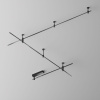 Шинопровод магнитный Maytoni Flarity TRX154-112B