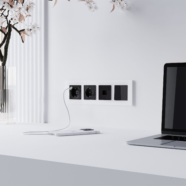 Розетка Ethernet RJ-45 Werkel 4690389197758 W1181048 a064046