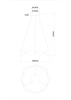Подвесной светодиодный светильник Arte Lamp Grace A1868SP-1PB