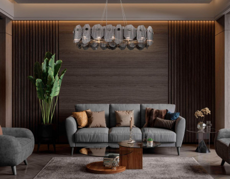 Подвесная люстра Ambrella Light High Light Crystal LH31205