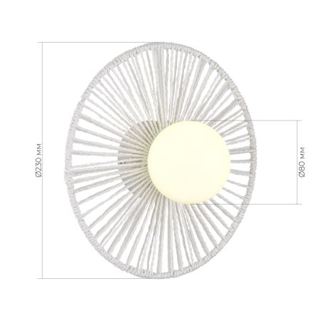 Настенный светильник Evoluce Loom SLE6022-501-01