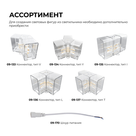 Линейный накладной светильник Apeyron Net 30-21