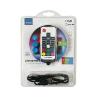 ТВ подсветка, комплект светодиодной ленты Apeyron 5В 5050 7,2Вт/м RGB 2*0,5м IP20 10-70