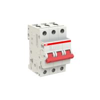 Рубильник модульный ABB SD203/50 3P 50А рычаг красный (выключатель нагрузки)