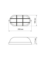 Настенно-потолочный светильник TDM Electric НПБ1202 SQ0303-0039