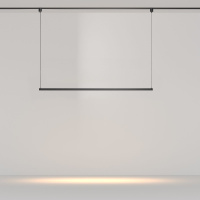 Трековый подвесной магнитный светильник Maytoni Basis TR170-1-52W3K-B